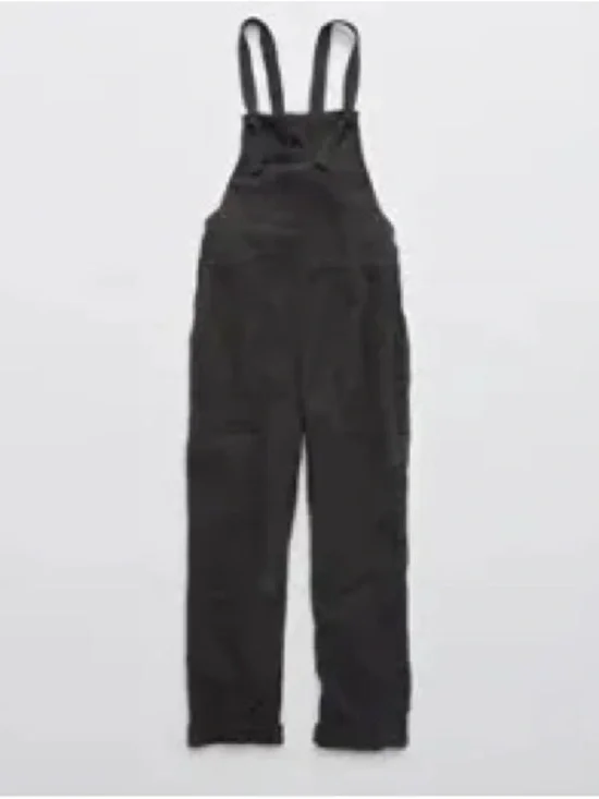 Aerie Lightweight Rolled Leg Gauze Cotton Tie Knot Overalls
Size M - Picture 1 of 2